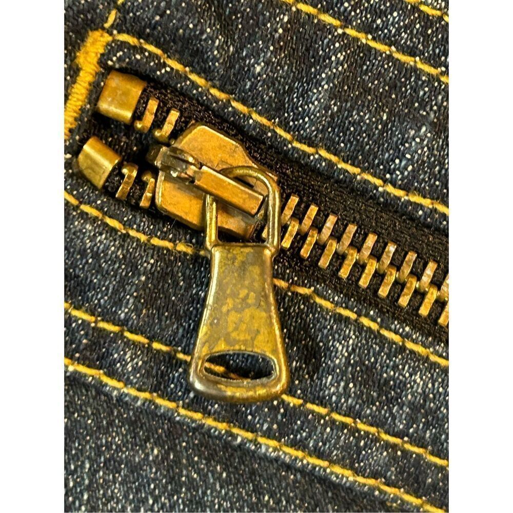 Armani Jeans Jean Jacket Size 6 (0447) - Picture 6 of 12